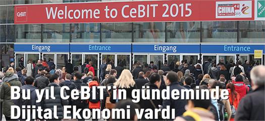 Bu yıl CeBIT’in gündeminde Dijital Ekonomi vardı