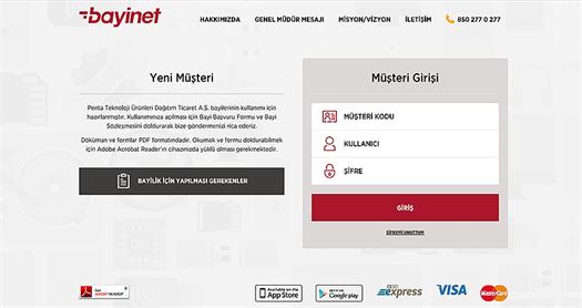 Penta Teknoloji’nin e-ticaret sitesi Bayinet yenilendi