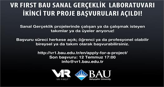 BAU’dan VR desteği