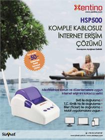 HSP500 Komple Kablosuz İnternet Erişim Çözümü