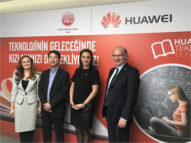 Huawei, TEV işbirliğiyle teknolojiye daha fazla kadın eli değdirecek