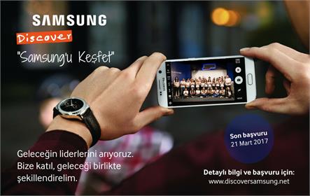 “Discover Samsung” Genç Yetenek İşe Alım Programı başladı!