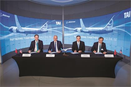 Boeing ile işbirliği gelişiyor