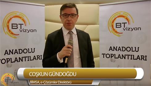 BTvizyon Antalya Toplantıları destekleyeni Çoşkun Gündoğdu - Bimsa e-Çözümler Direktörü