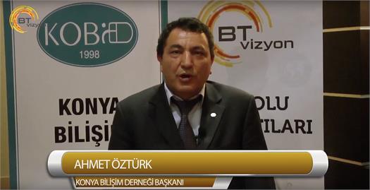 Konya BTvizyon Anadolu Toplantıları destekleyeni Ahmet Öztürk - KOBID