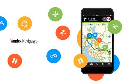 ​Yandex Navigasyon, kurum bilgileri için Foursquare ile iş birliği yaptı