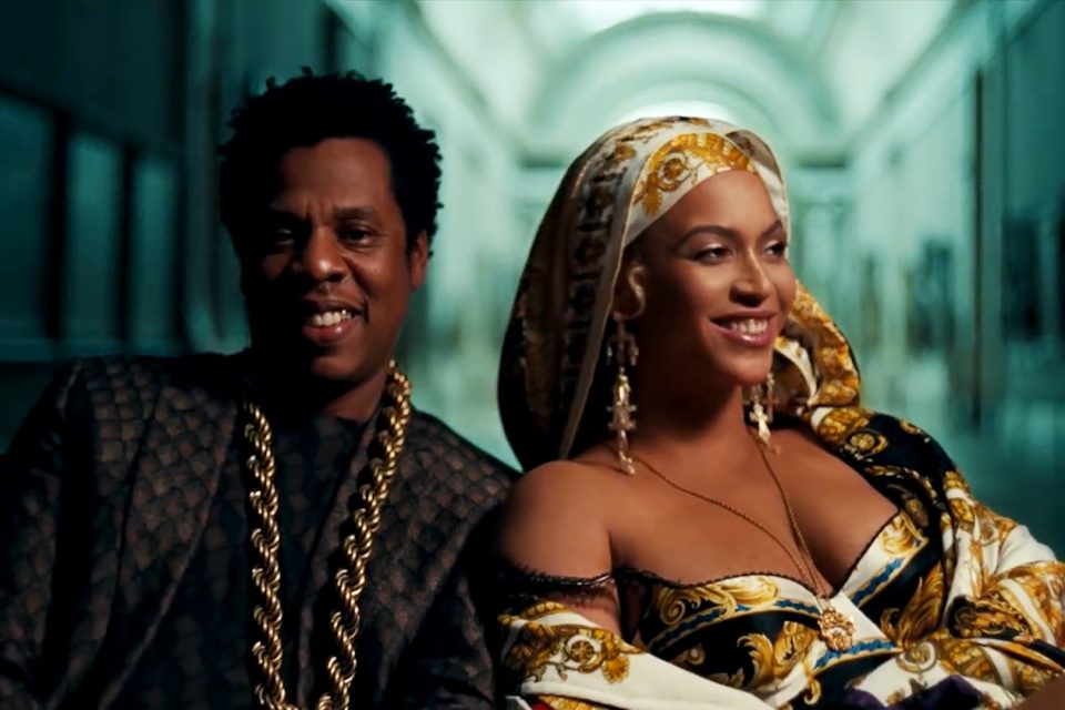 beyonce and jay z music video louvre