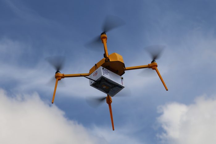 PTT Kargo Drone, Teknofest'te ziyaretçilerin beğenisine sunuldu