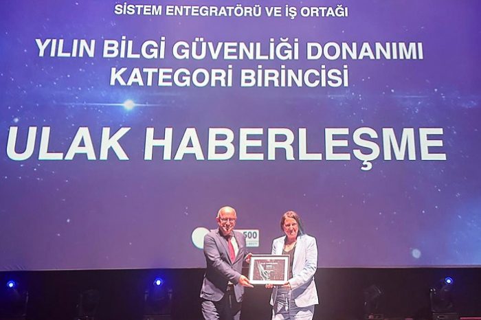 Bilişim 500 Araştırması'nda ULAK Haberleşme "Bilgi Güvenliği Donanımı Kategorisi"nde birinci oldu